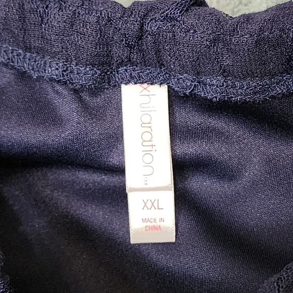 Xhilaration Blue Lace Dress with Tassel Trim - Picture 4 of 5